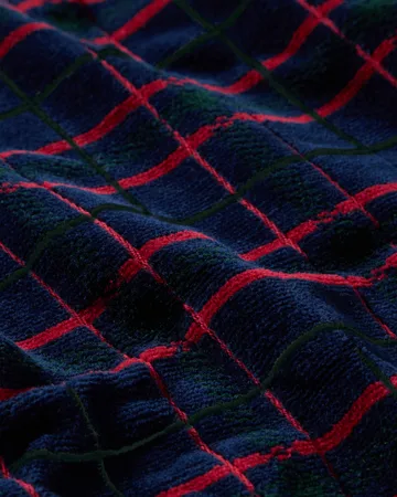 Lexington チェック柄 ハンドタオル 2枚組 - Navy-green, 50x70 cm - Lexington | レキシントン