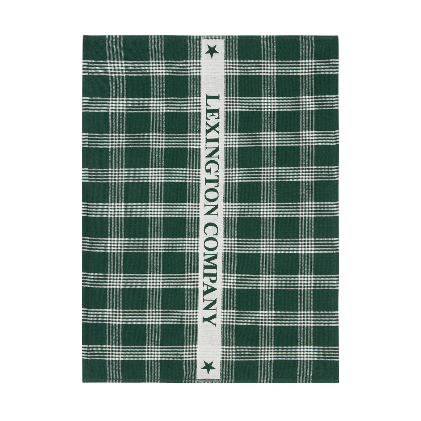 Lexington オーガニックコットン キッチンタオル 50x70 cm, Green-white Lexington | レキシントン