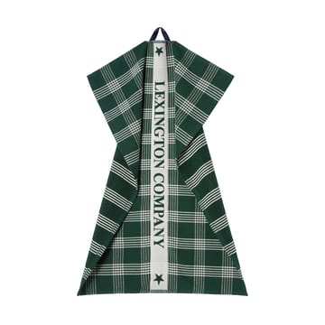 Lexington オーガニックコットン キッチンタオル 50x70 cm - Green-white - Lexington | レキシントン