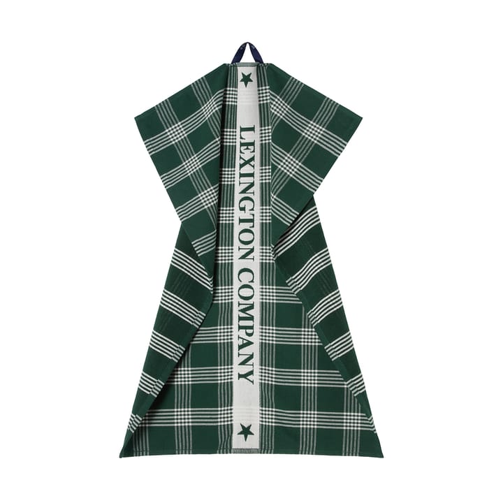 Lexington オーガニックコットン キッチンタオル 50x70 cm, Green-white Lexington | レキシントン
