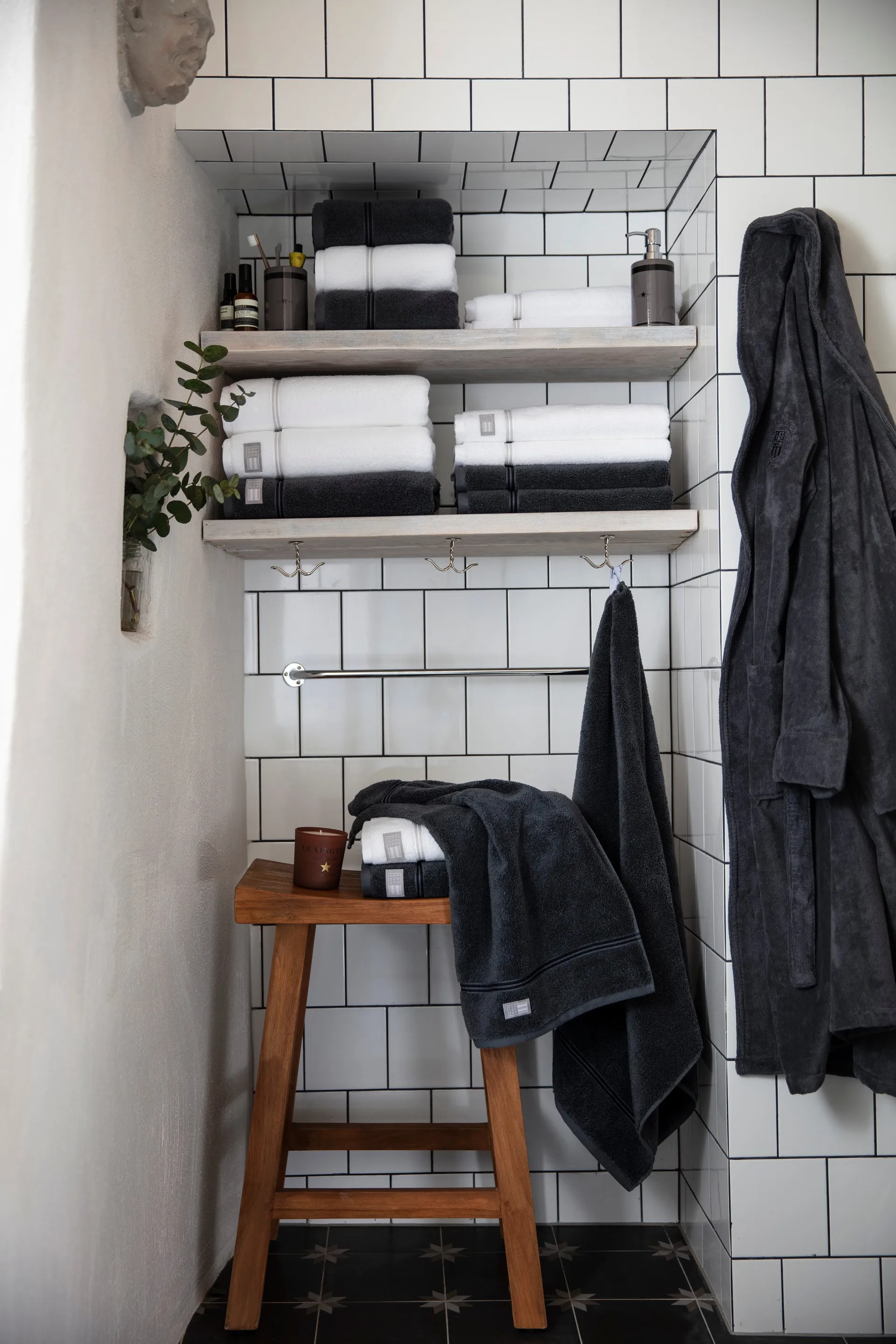 Lexington ホテルタオル 70x130 cm, White-beige Lexington | レキシントン