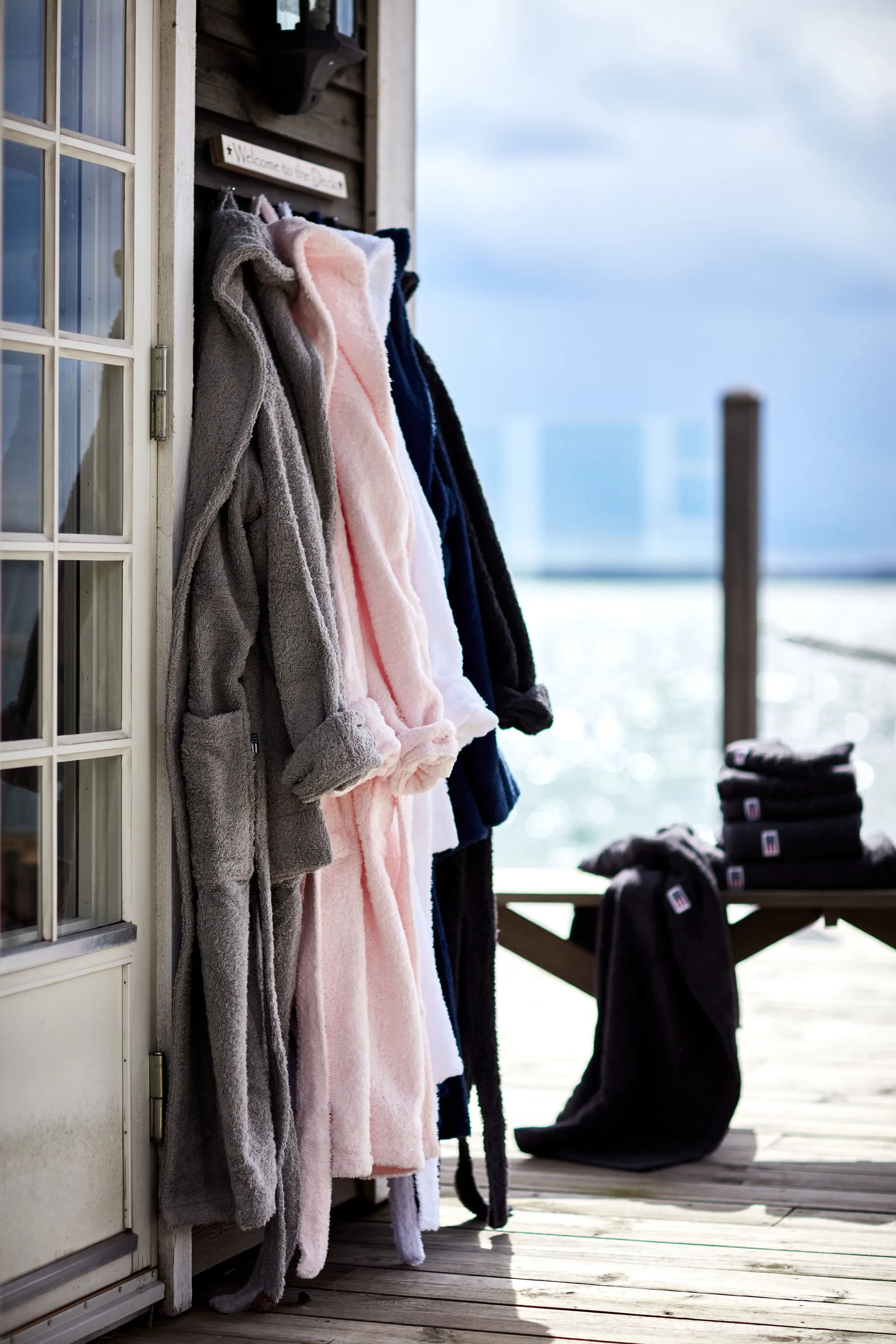 Lexington Original バスローブ L, grey Lexington | レキシントン