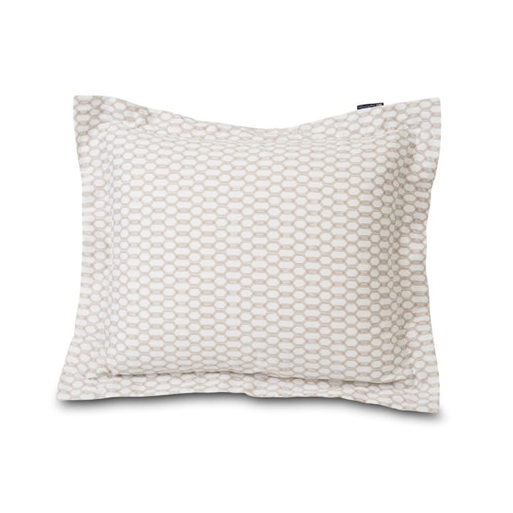 Lexington Printed ピローケース 50x60 cm, white-dark beige Lexington | レキシントン