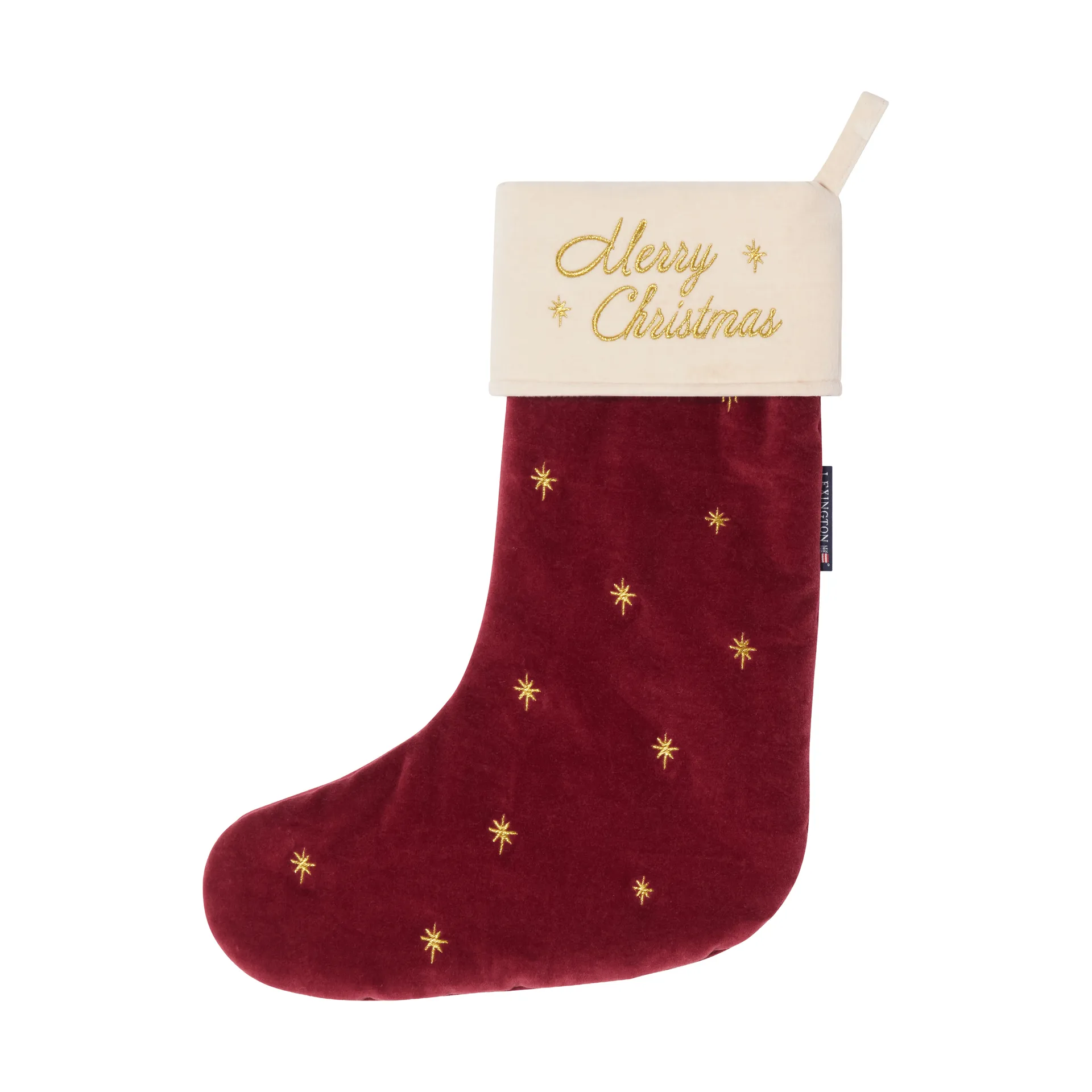 Lexington ベルベット クリスマスストッキング, Red, 45 cm Lexington | レキシントン