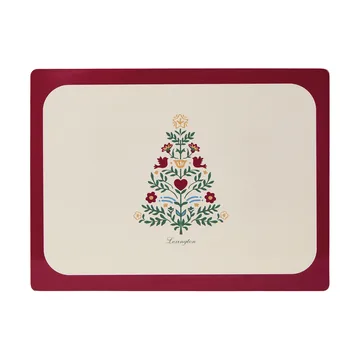 Lexington ラミネート 両面 プレースマット - Red-light beige, 30x40 cm, 2-pack - Lexington | レキシントン