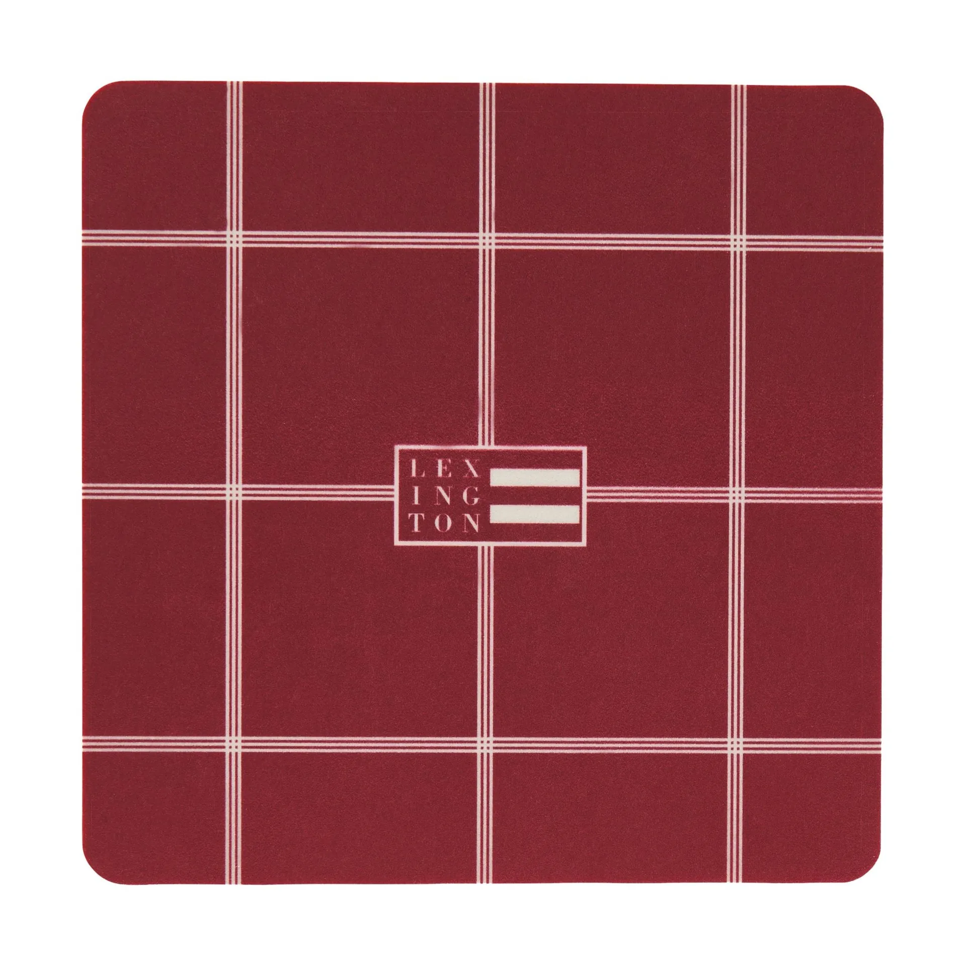 Lexington ラミネート コースター, Red-light beige, 9x9 cm, 4-pack Lexington | レキシントン