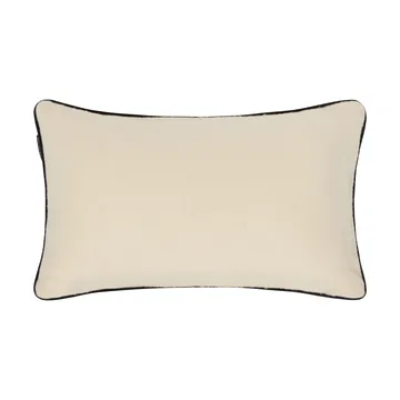 Mountains Logo ウール混 装飾クッション - White-navy, 50x30 cm - Lexington | レキシントン