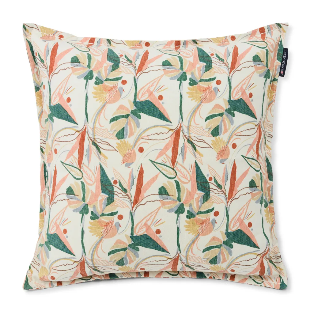 Multi Color Printed ピローケース 50x50 cm, White-multi Lexington | レキシントン