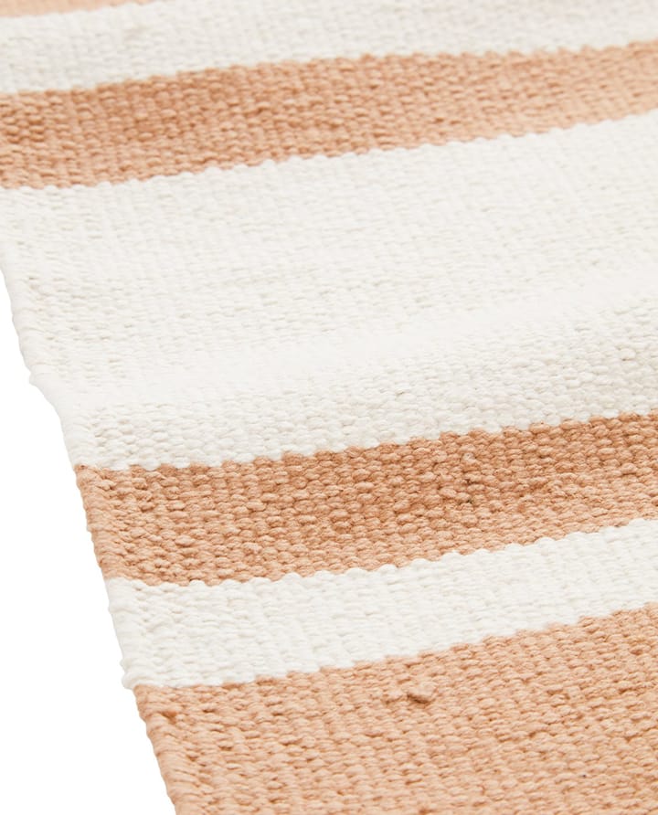 Organic Striped Cotton エントランス 80x220 cm, Beige-white Lexington | レキシントン