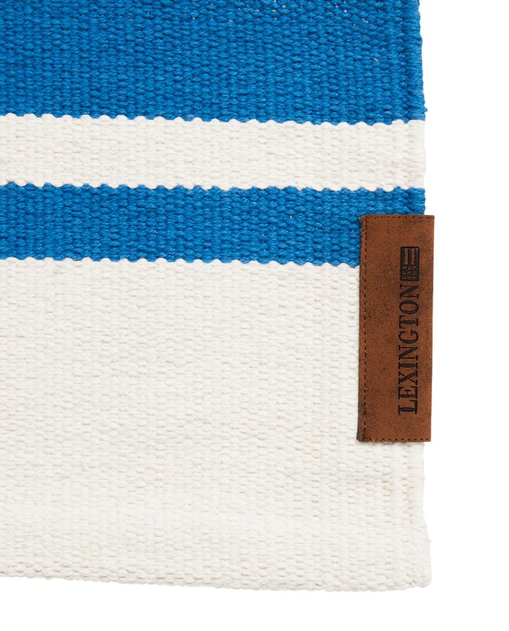 Organic Striped Cotton エントランス 80x220 cm, Blue-white Lexington | レキシントン
