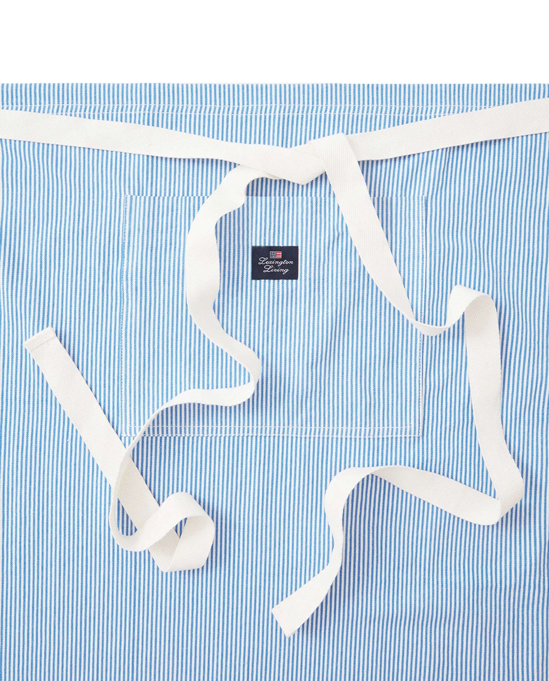 ストライプ Oxford BBQ エプロン 85x80 cm, Blue-white Lexington | レキシントン