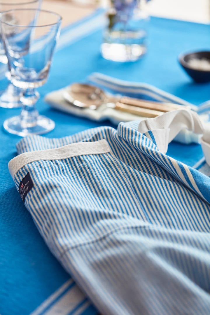 ストライプ Oxford BBQ エプロン 85x80 cm, Blue-white Lexington | レキシントン