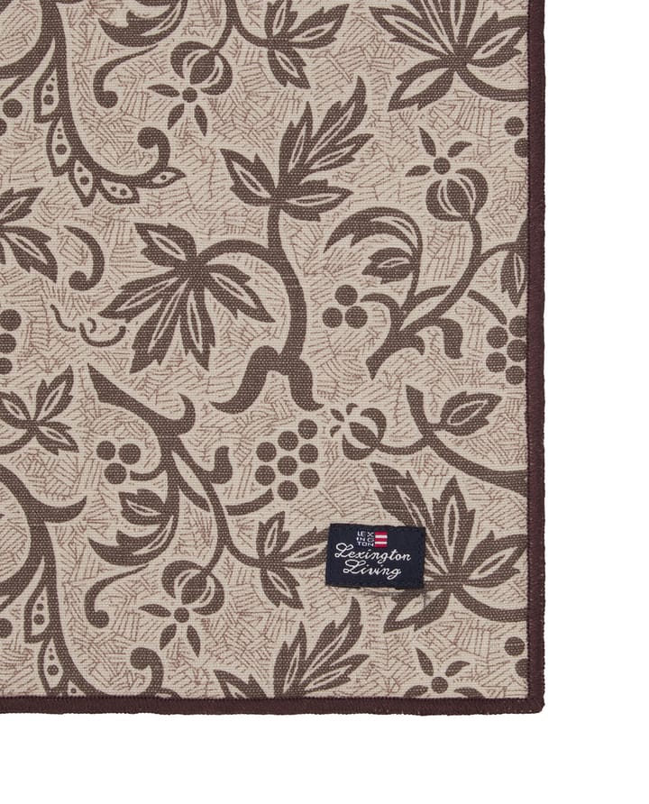 Printed リサイクルコットン ナプキン 50x50, Light beige Lexington | レキシントン
