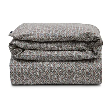 Printed flowers コットンデュベカバー 220x220 cm - Beige Multi - Lexington | レキシントン