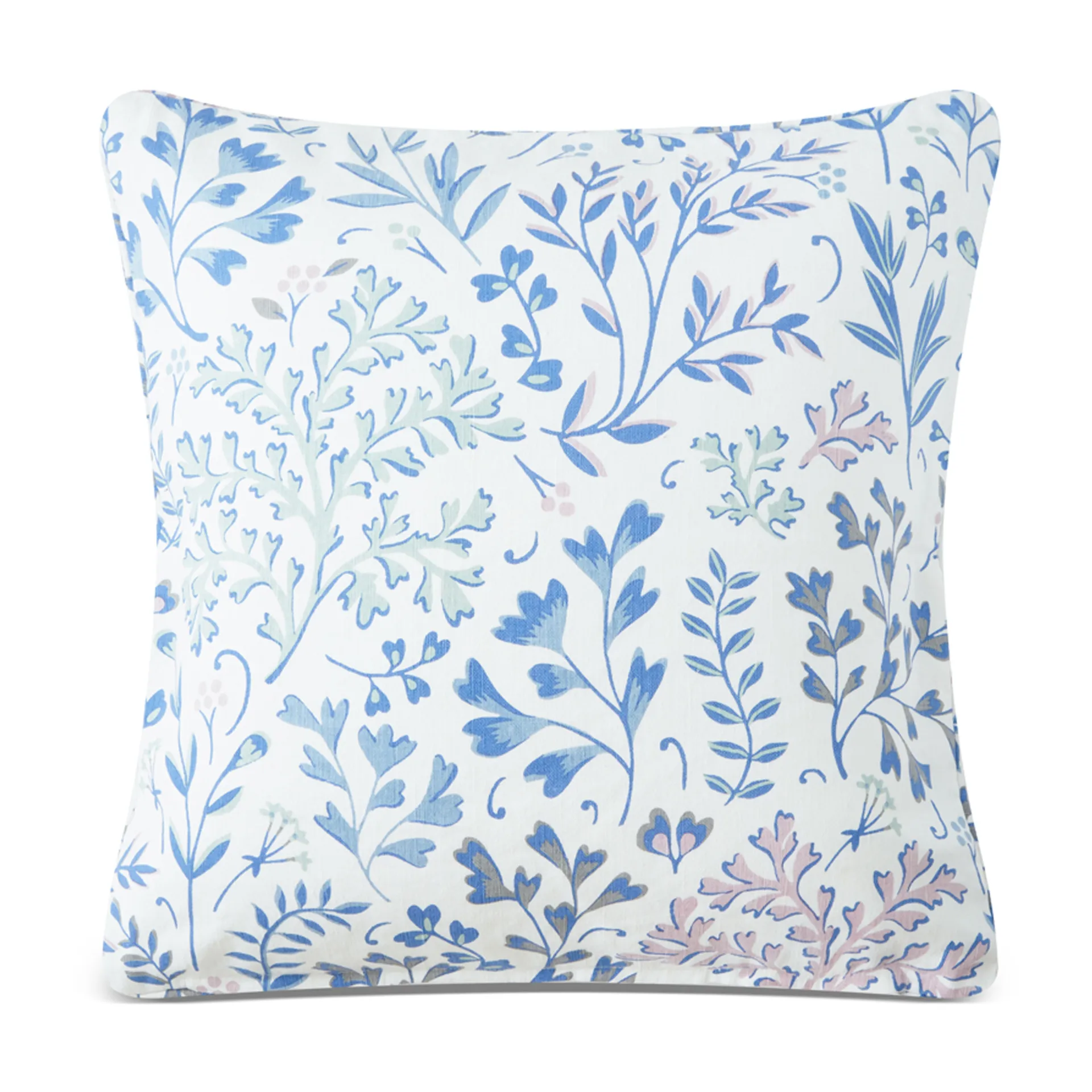 Printed Flowers クッションカバー 50x50 cm, Blue Lexington | レキシントン