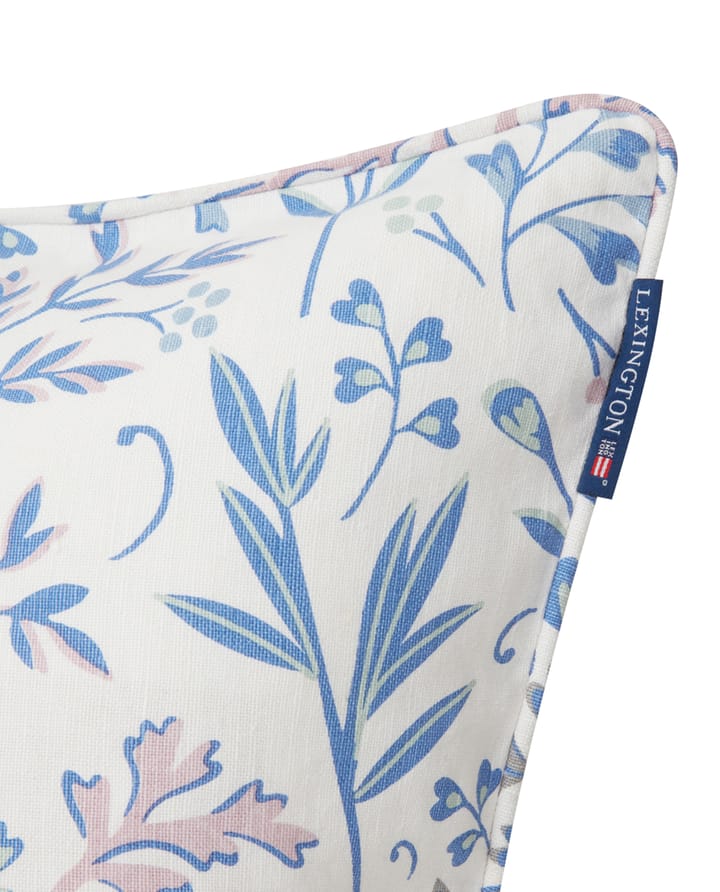 Printed Flowers クッションカバー 50x50 cm, Blue Lexington | レキシントン