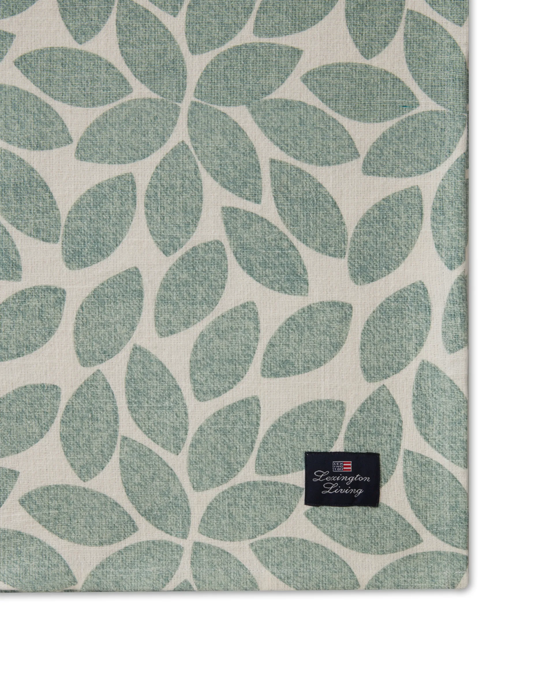 Printed Leaves テーブルクロス 150x250 cm, Green Lexington | レキシントン