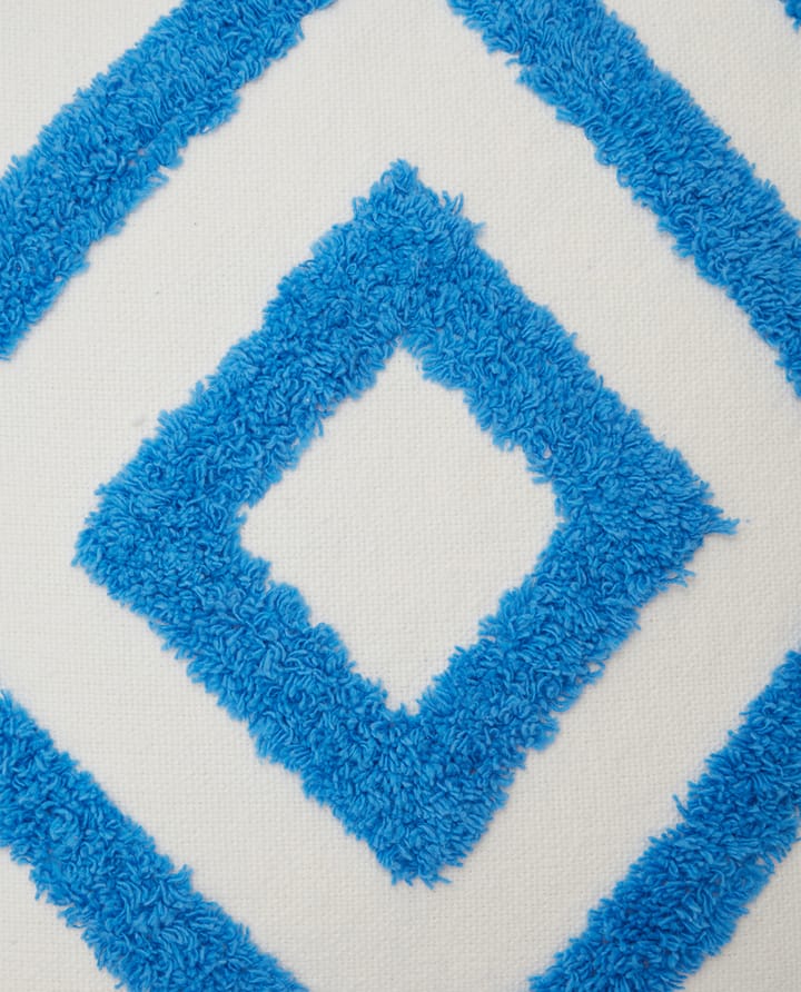 Rug グラフィックキャンバス クッションカバー 50x50 cm - Blue-white - Lexington | レキシントン