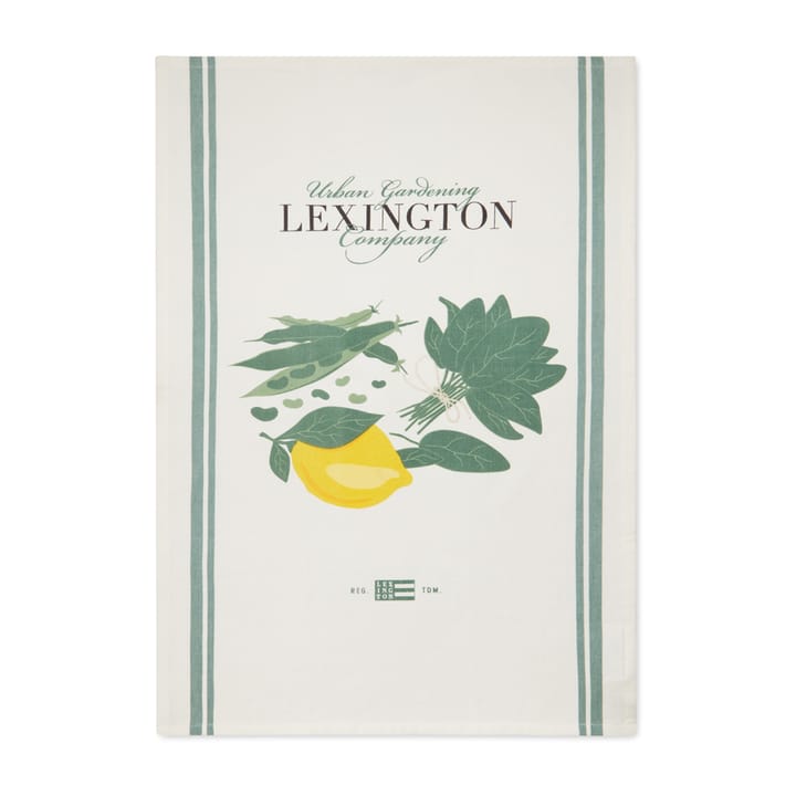 Salad キッチンタオル 50x70 cm, White-green Lexington | レキシントン