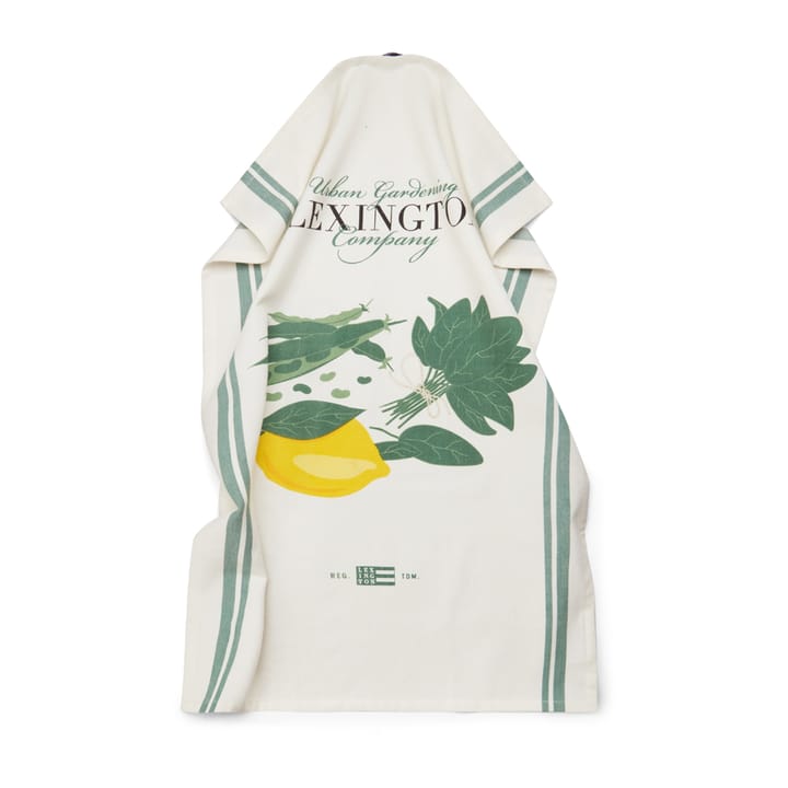 Salad キッチンタオル 50x70 cm, White-green Lexington | レキシントン
