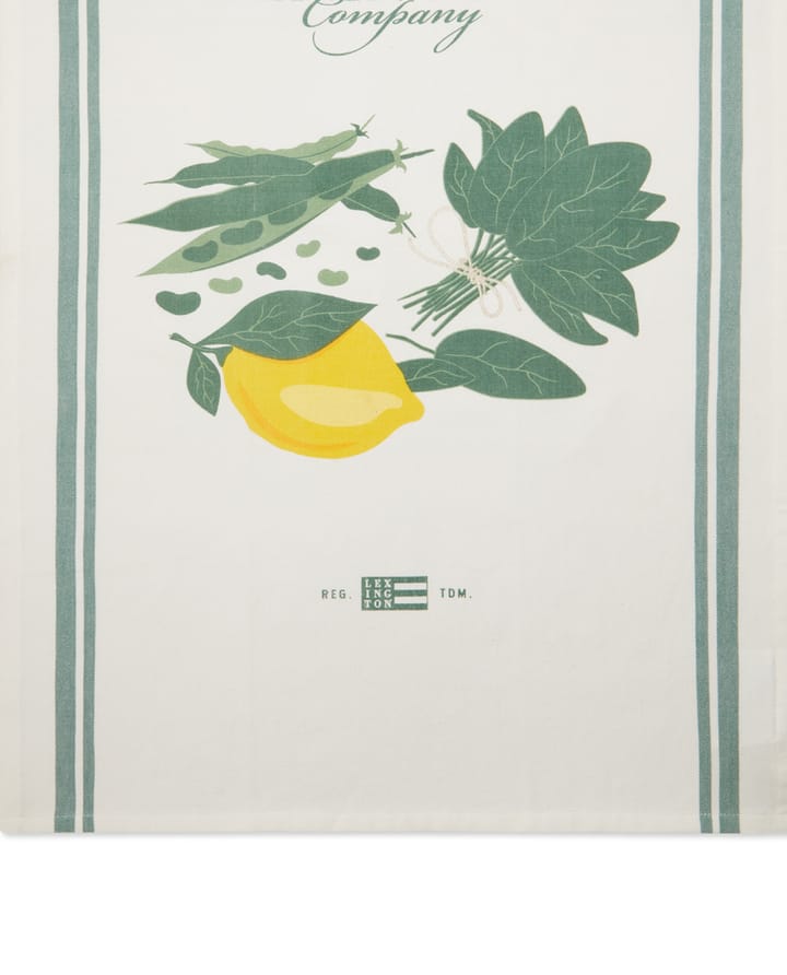 Salad キッチンタオル 50x70 cm, White-green Lexington | レキシントン