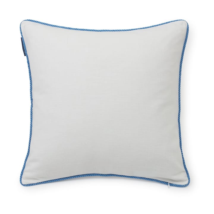 Seashell コットンキャンバス ピローケース 50x50 cm, White-blue Lexington | レキシントン
