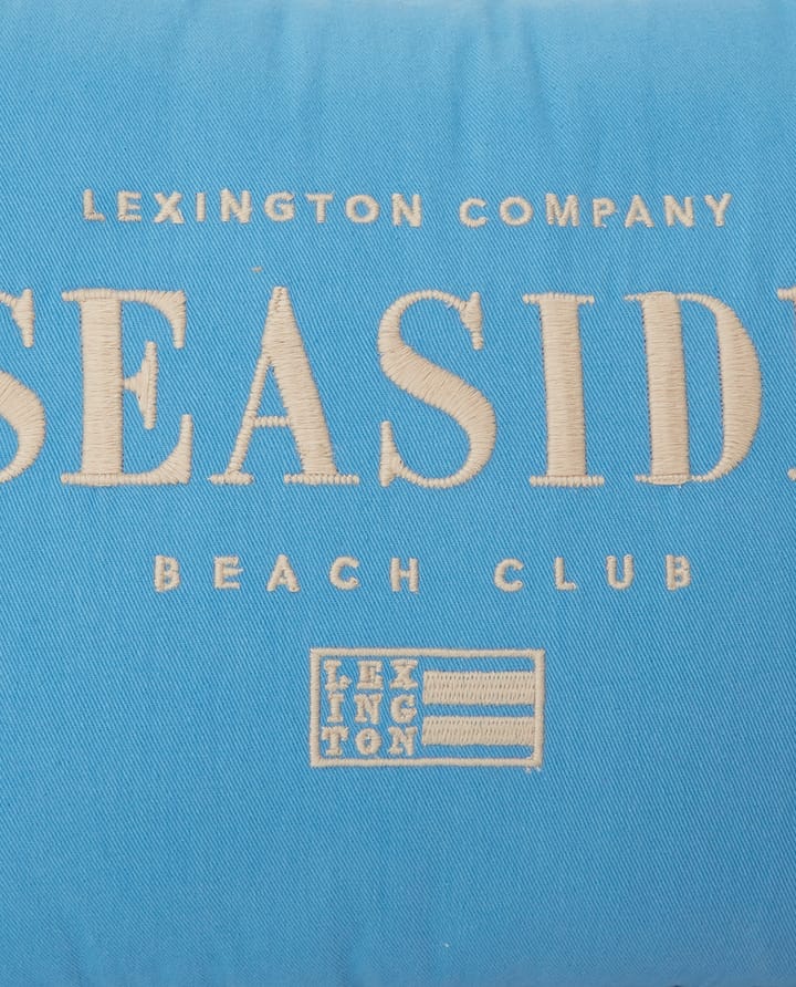 Seaside スモールオーガニックコットン ツウィルクッション 30x40 cm, Blue-light beige Lexington | レキ�シントン