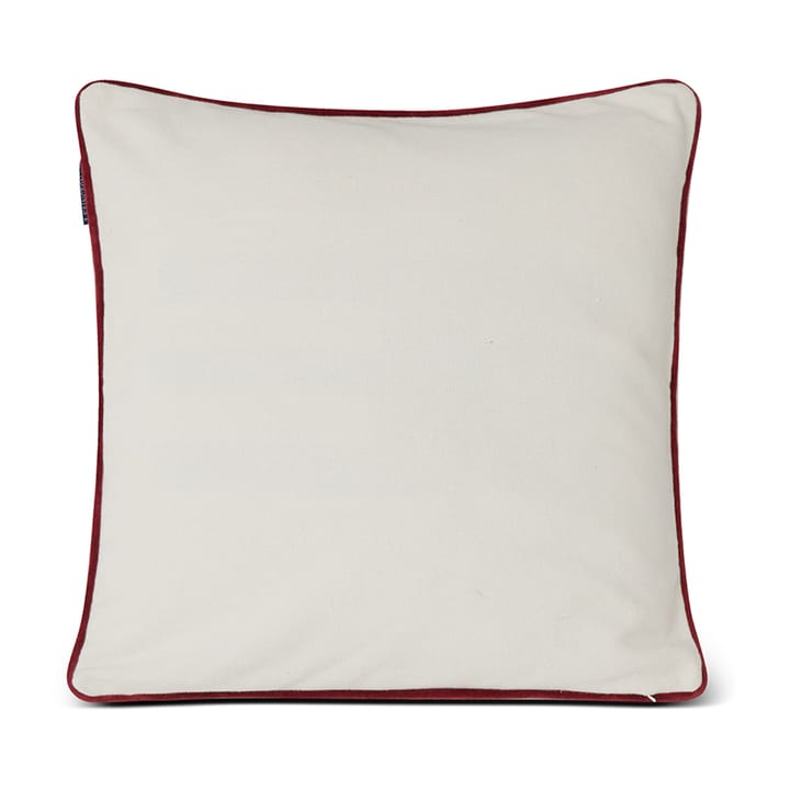 Seasons Greetings コットンクッションカバー 50x50 cm, Off white-red Lexington | レキシントン