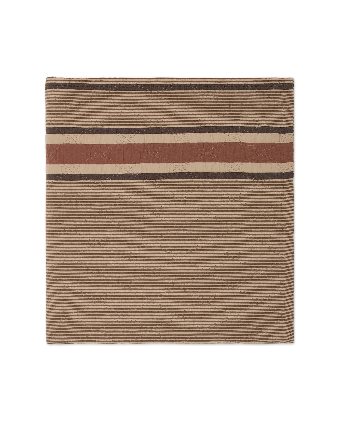 Side ストライプ ソフトキルトベッドスプレッド 160x240 cm, Beige Lexington | レキシントン