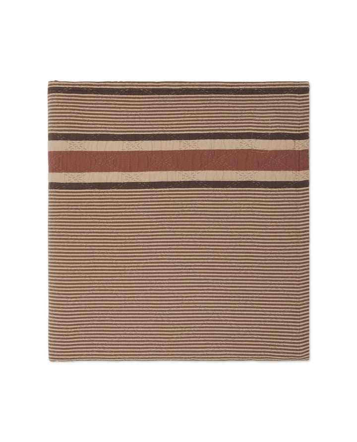 Side ストライプ ソフトキルトベッドスプレッド 160x240 cm, Beige Lexington | レキシントン