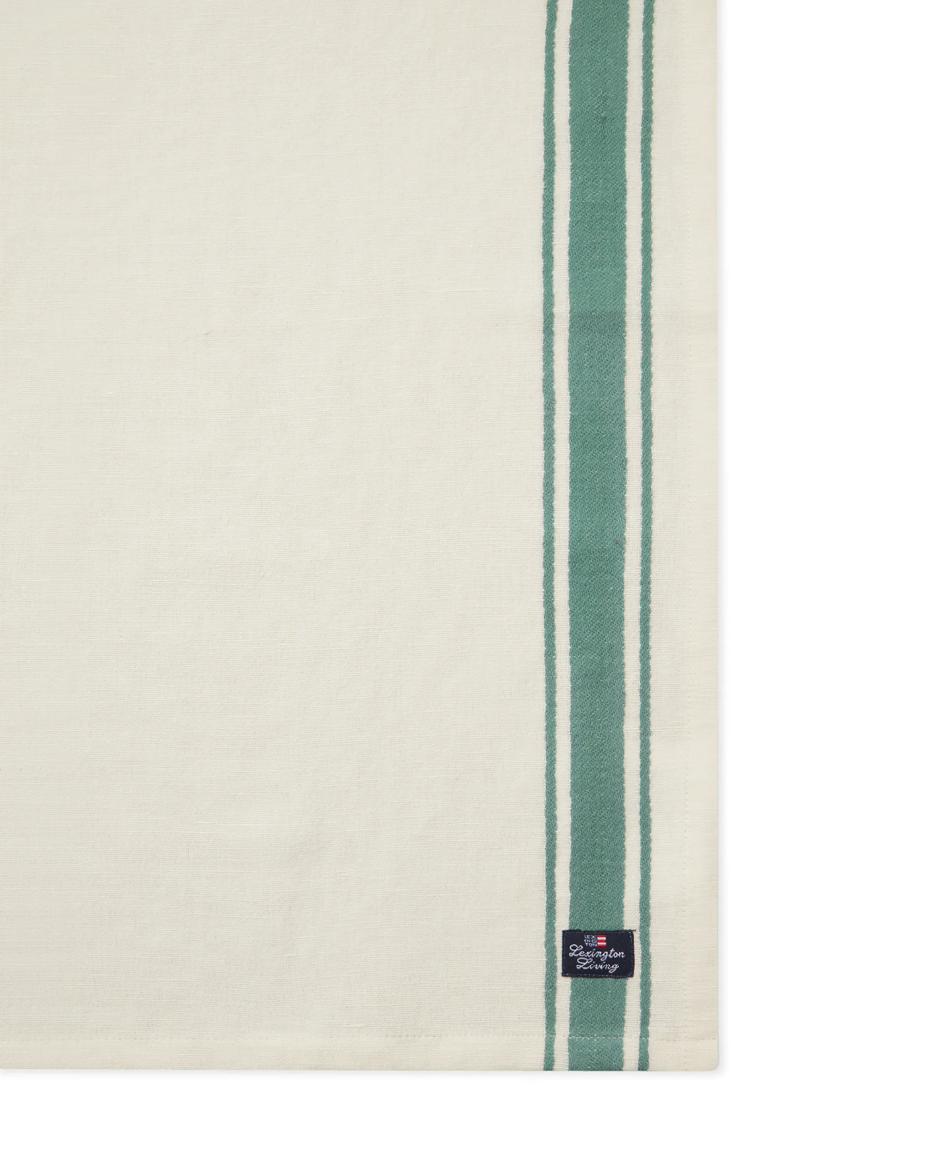 Side Stripes ファブリックナプキン 50x50 cm, Green Lexington | レキシントン