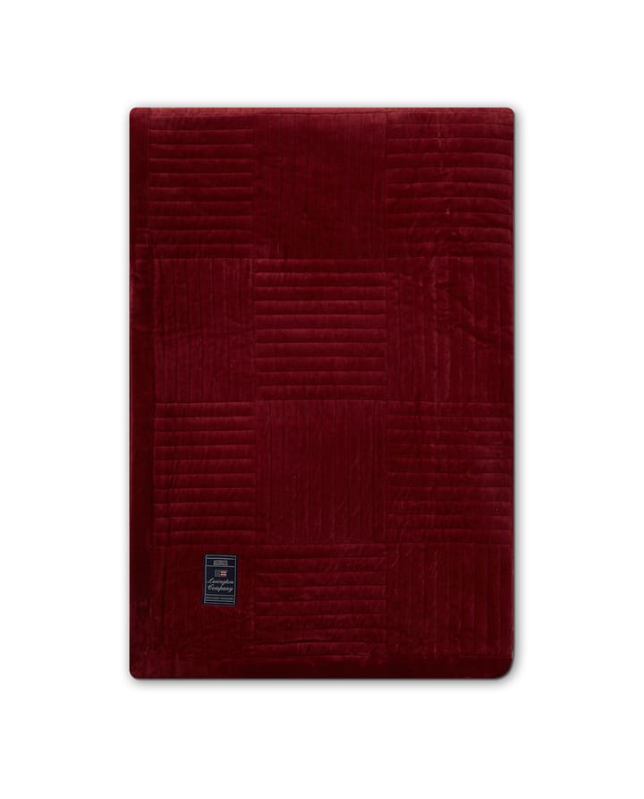 キルトコットンベルベット Star スロー  160x240 cm, Red Lexington | レキシントン