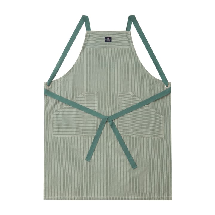 Striped Oxford エプロン, Green-white Lexington | レキシントン