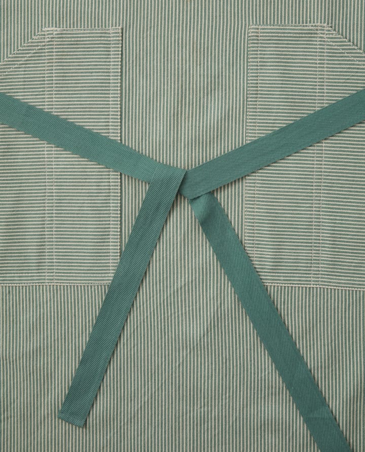Striped Oxford エプロン, Green-white Lexington | レキシントン