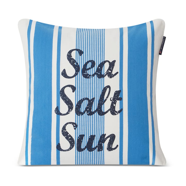 Striped Sea Salt Sun クッションカバー 50x50 cm - Blue-white - Lexington | レキシントン