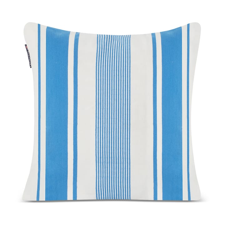 Striped Sea Salt Sun クッションカバー 50x50 cm, Blue-white Lexington | レキシントン