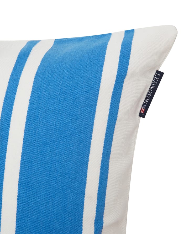 Striped Sea Salt Sun クッションカバー 50x50 cm, Blue-white Lexington | レキシントン
