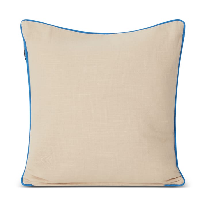 Sunday Funday プリントクッションカバー 50x50 cm, Beige-blue-pink Lexington | ��レキシントン