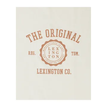 The Original Cotton Twill キッチンタオル 50x70 cm - Off White-brown - Lexington | レキシントン
