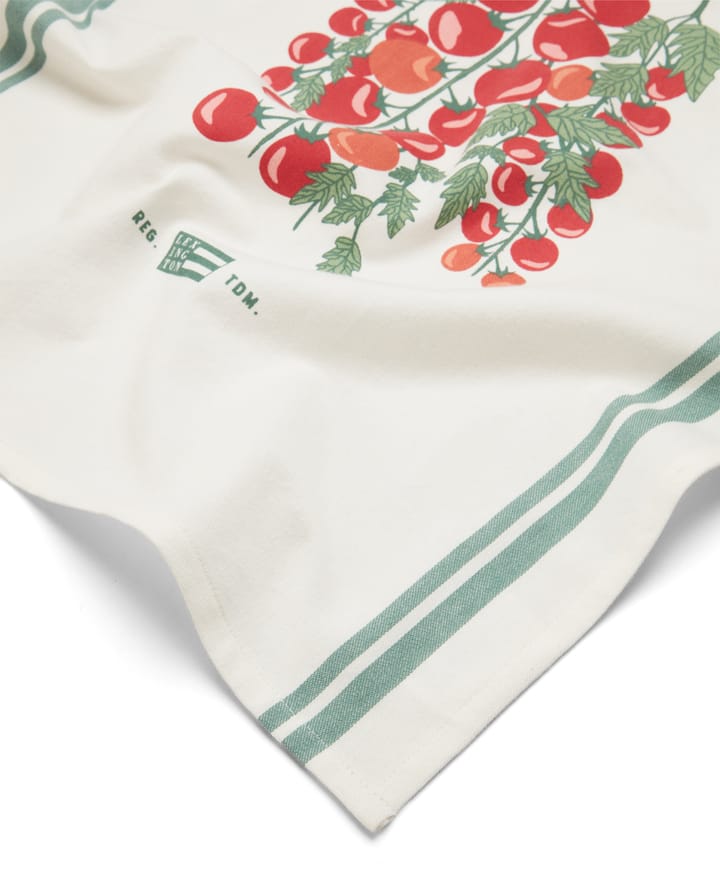 Tomato キッチンタオル 50x70 cm, White-red Lexington | レキシントン