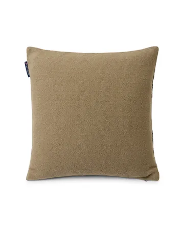 Vertical ストライプ コットン クッションカバー 50x50 cm - Beige-Grey - Lexington | レキシントン