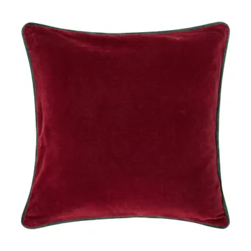 Wreathオーガニックコットン ベルベットクッションカバー 50x50 cm - Red-green-yellow, 50x50 cm - Lexington | レキシントン