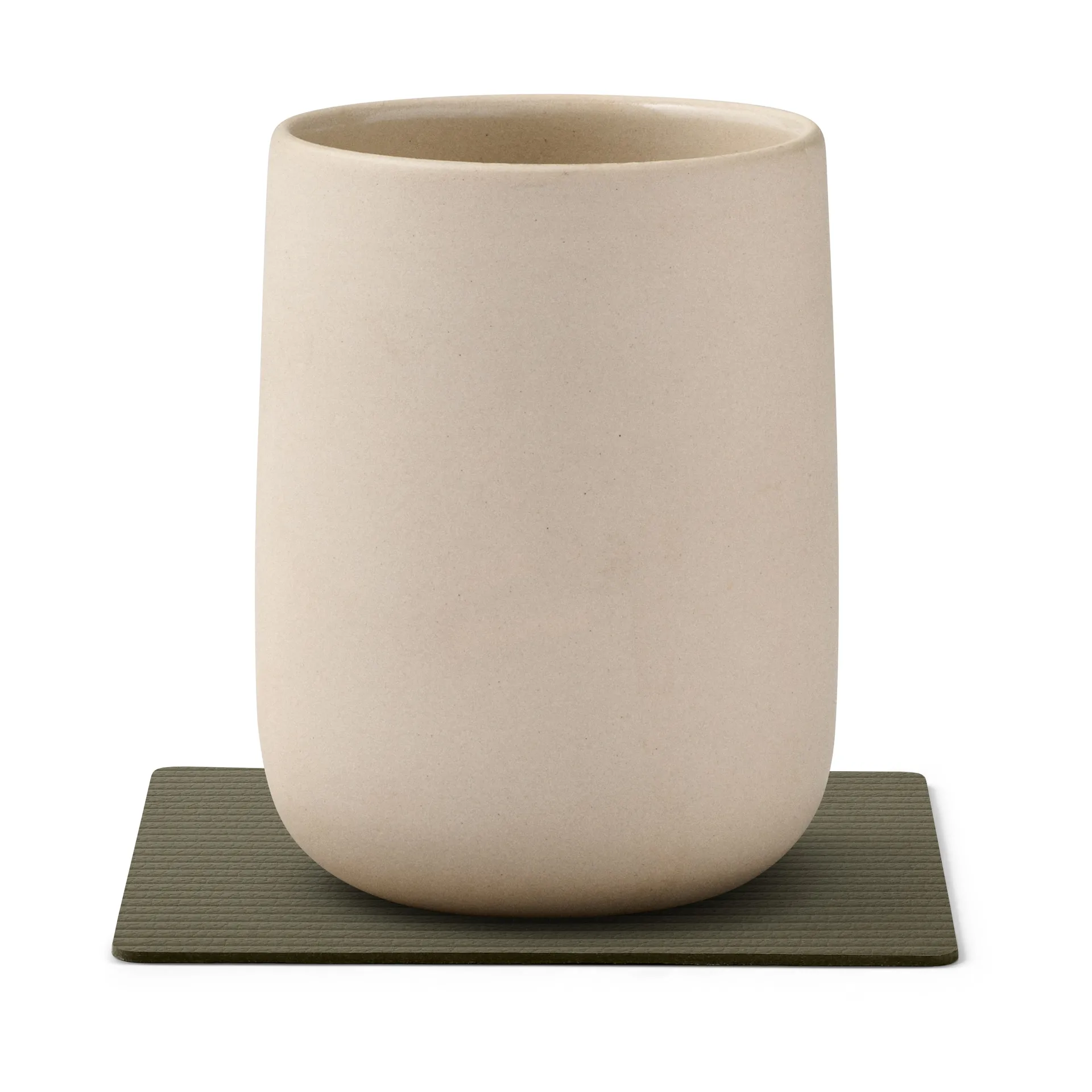 コーデュロイ コースター スクエア, Army Green LIND DNA | リンド ディーエヌエー