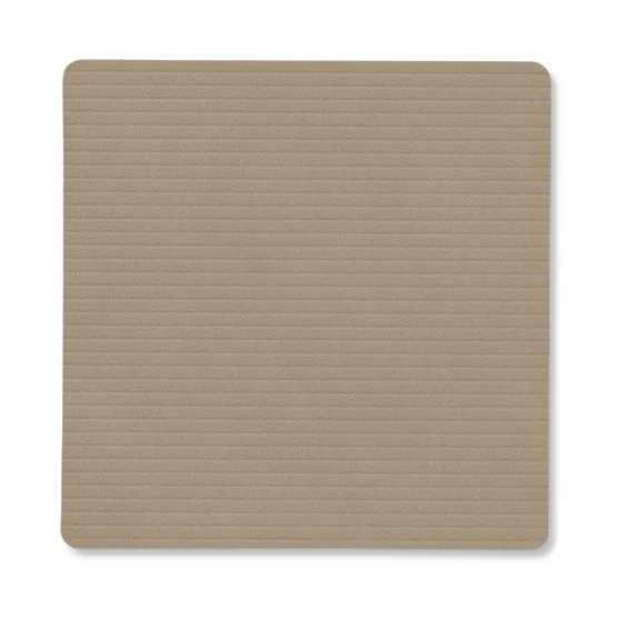 Corduroy コースター スクエア, Clay Brown LIND DNA | リンド ディーエヌエー