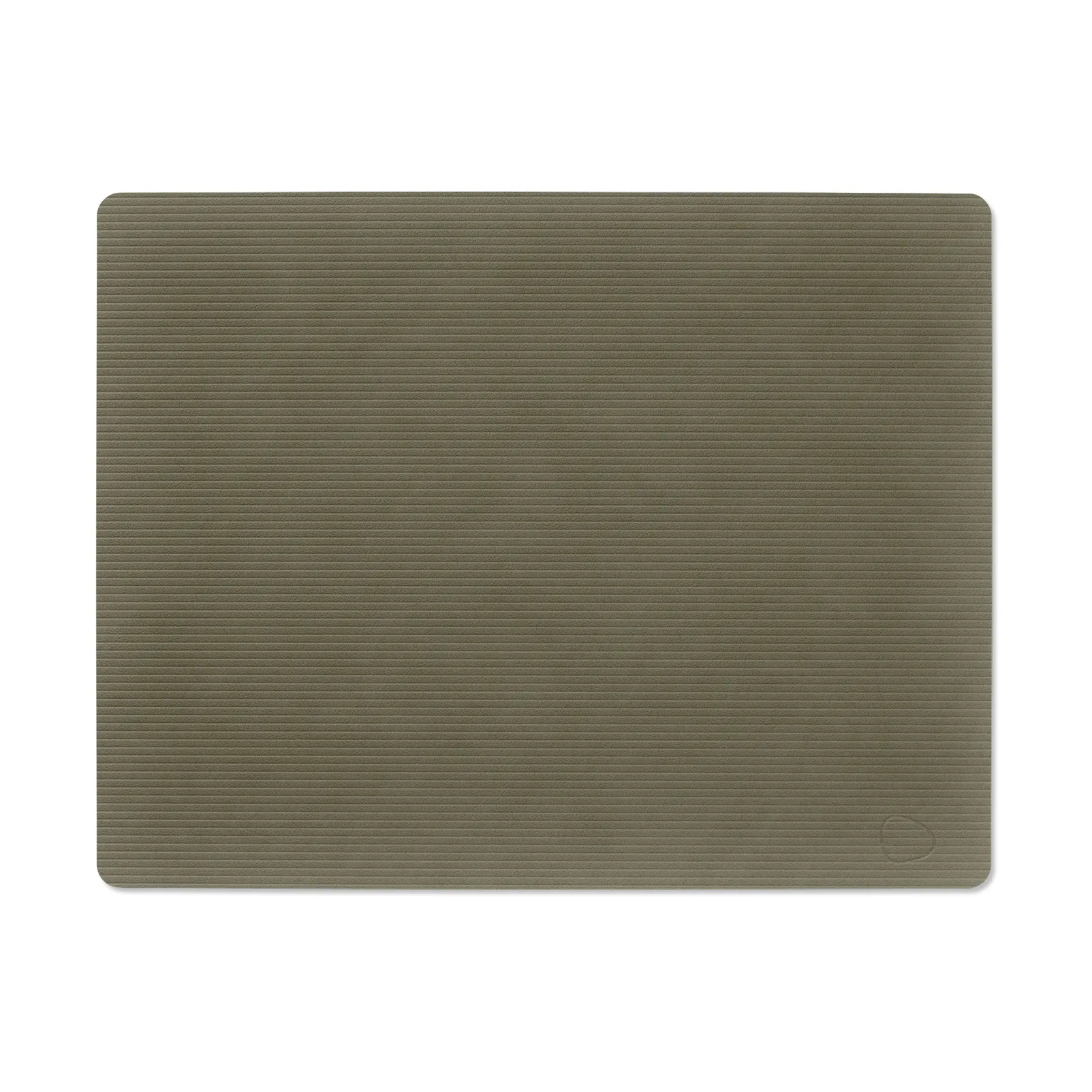 Corduroy プレースマット スクエア L, Army Green LIND DNA | リンド ディーエヌエー