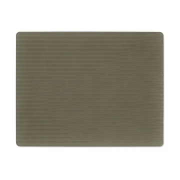 Corduroy プレースマット スクエア L - Army Green - LIND DNA | リンド ディーエヌエー