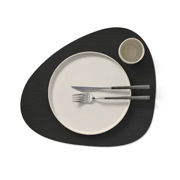 Corduroy プレースマット カーブ L - Black ink - LIND DNA | リンド ディーエヌエー