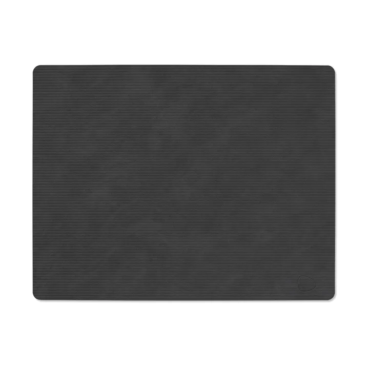 Corduroy プレースマット スクエア L - Black - LIND DNA | リンド ディーエヌエー