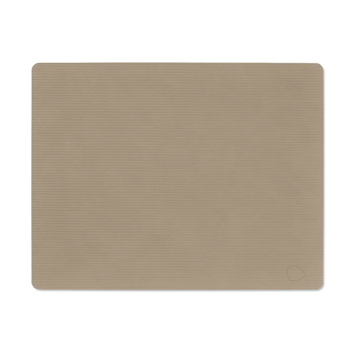Corduroy プレースマット スクエア L - Clay Brown - LIND DNA | リンド ディーエヌエー