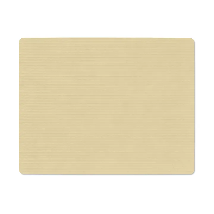 Corduroy プレースマット スクエア L - Lemon Sorbet - LIND DNA | リンド ディーエヌエー